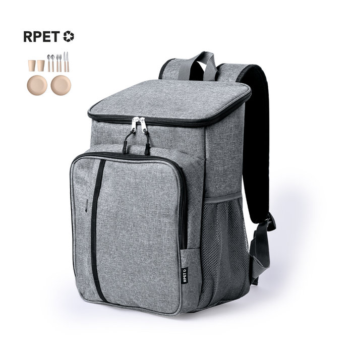 Picnic Cool Bag Backpack Shira GREY