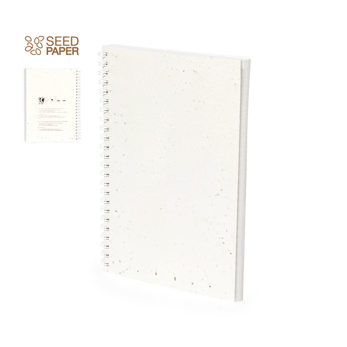 Seeds Notebook Bitar WHITE