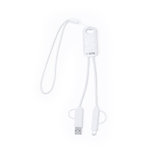 Cable Cargador Surgex BLANCO
