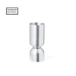 Medidor Bebidas Zirano PLATEADO