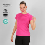 Camiseta Mujer Tecnic Sappor AMARILLO