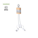 Cable Cargador Desak PLATEADO