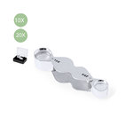 Lupa Nalix 10/20X PLATEADO