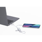 Puerto USB Cargador Leony PLATEADO