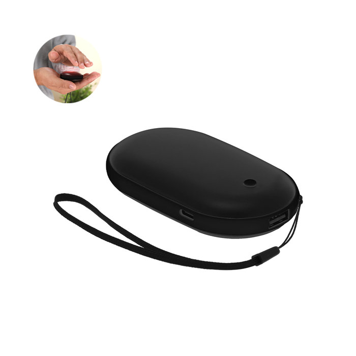Power Bank Calentador Manos Geax NEGRO