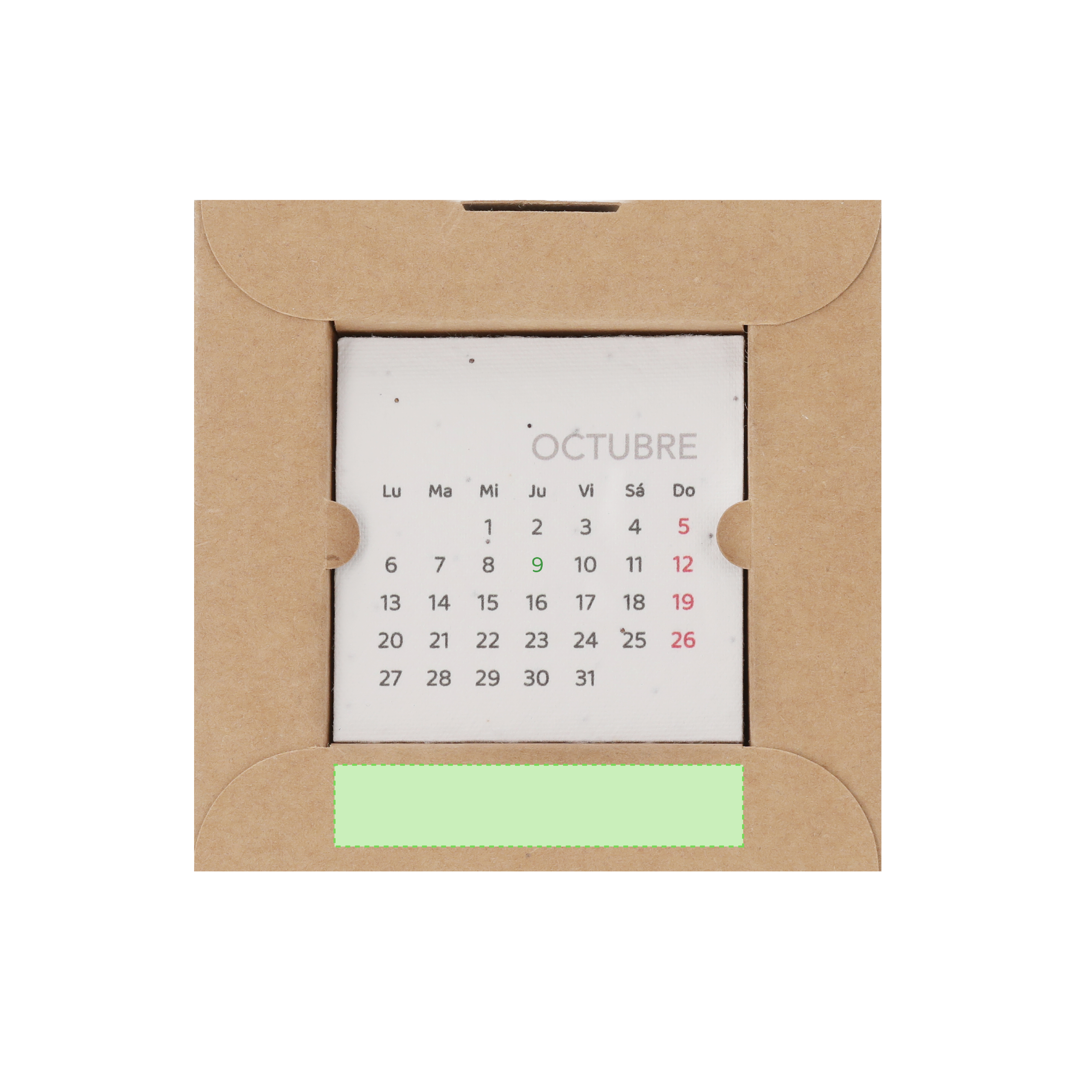Calendario Sobremesa Semilla Krily
