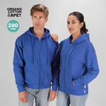 Sudadera Adulto Capucha + Cremallera Walder AZUL