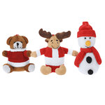 Llavero Peluche Cardix MUÑECO NIEVE