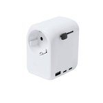 Adaptador Enchufes Wando BLANCO