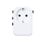 Adaptador Enchufes Wando BLANCO