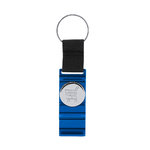 Llavero Moneda Soporte Nevin AZUL