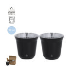 Set Vasos Kodet NEGRO