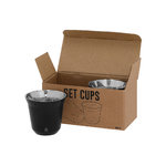 Set Vasos Kodet NEGRO