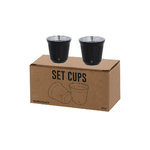 Set Vasos Kodet NEGRO