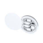 Set Cables Cargadores Reliek BLANCO