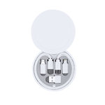 Set Cables Cargadores Reliek BLANCO
