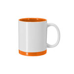 Taza Sublimación Rayar AMARILLO