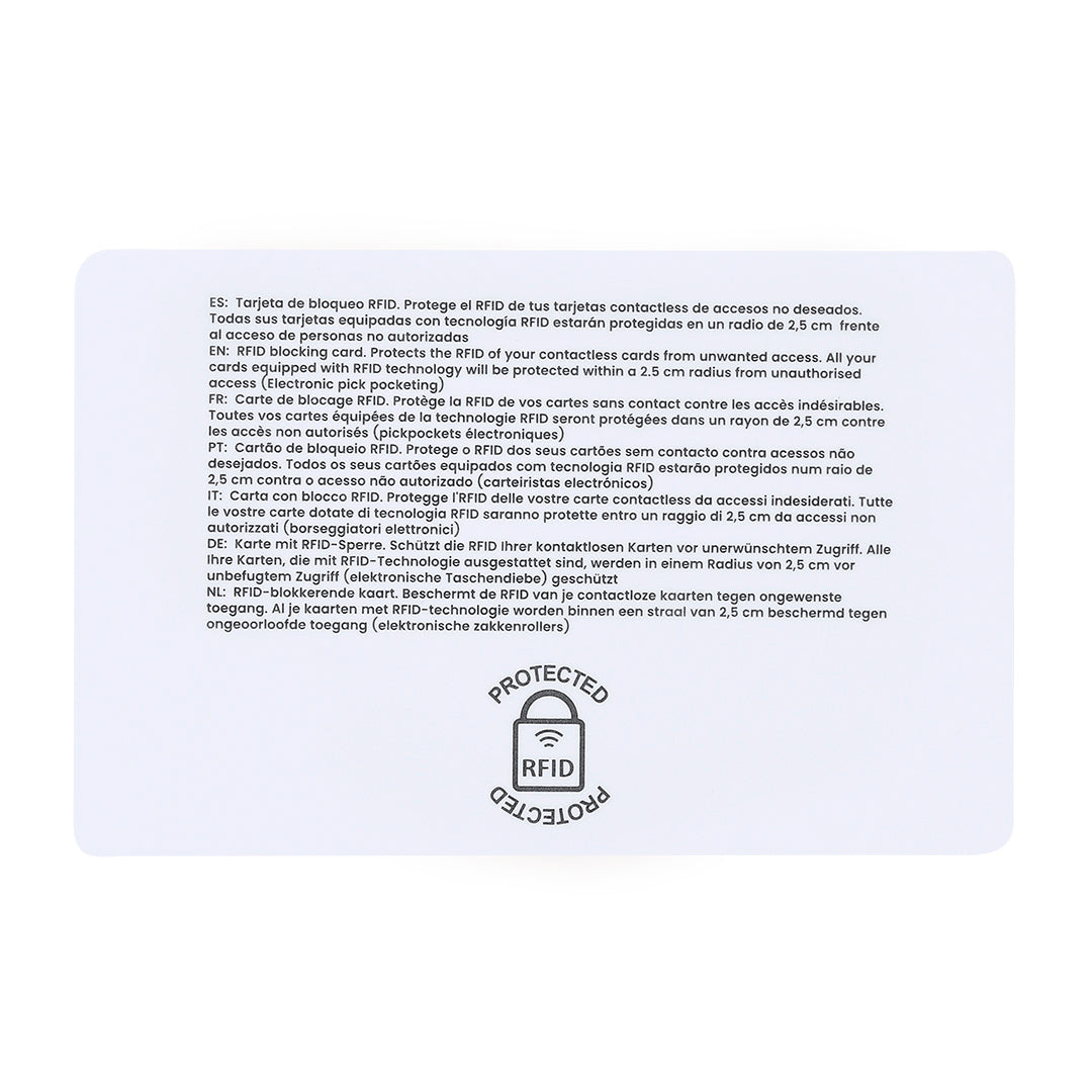 Tarjeta RFID Fatton